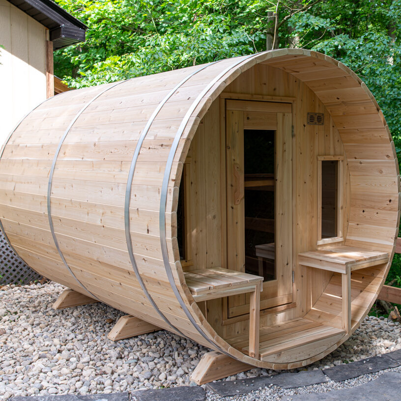 Tranquility Barrel Sauna